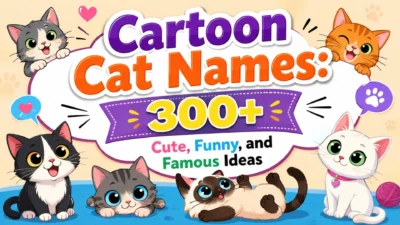 Cartoon cat names with 300+ cute, funny, and famous ideas for playful pets