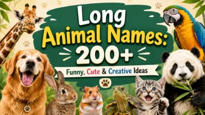 Long Animal Names: 200+ funny, cute, and creative name ideas for pets and animals
