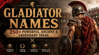 Gladiator names with 250+ powerful, ancient and legendary ideas in a Roman arena