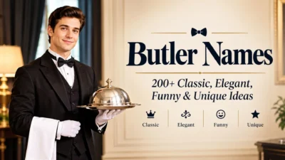 Butler names with 200+ classic, elegant, funny, and unique ideas